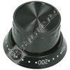 Beko Oven Thermostat Control Knob - Black