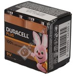 Duracell Alkaline 9V Plus 100% Extra Life - Pack of 4