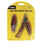 Rolson 2 Piece Multi-Tool Set