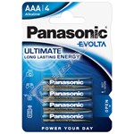 Panasonic AAA Evolta Alkaline Batteries - Pack of 4
