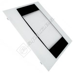Whirlpool Main Oven Outer Door Glass with White Detail