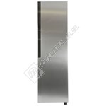 Silver Fridge Door