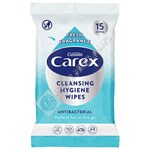Carex Antibacterial Fresh Fragrance Cleansing Hygiene Wipes - Pack of 15