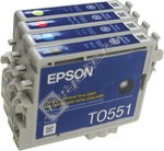 Epson Genuine T0556 Multi-Pack Ink Cartridges