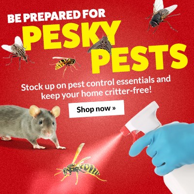 Be prepared for pesky pests