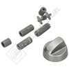 Electruepart Multifit Cooker Control Knob - Matt Silver