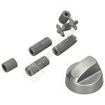 Multifit Cooker Control Knob - Matt Silver