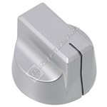 New World Oven Control Knob - Stainless Steel Finish