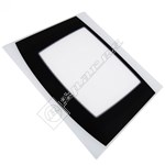 Main Oven Outer Door Glass (White)