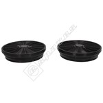 Electruepart Cooker Hood Carbon Filter - Pack of 2