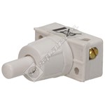 Wellco 1A Push Button Switch -  Wood Mounting