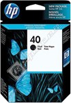 Hewlett Packard Genuine No.40 Black Ink Cartridge - 51640AE