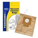 Electruepart BAG40 Panasonic C2E Vacuum Dust Bags - Pack of 5
