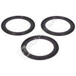 Kenwood Food Processor Glass Goblet Blade Seal - Pack of 3