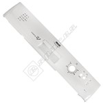 Zanussi Dishwasher Control Fascia Panel - White