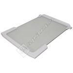 Beko Freezer Upper Glass Shelf Assembly : 295x415mm