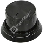 Beko Hob Control Knob - Black