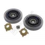 Brandt Tumble Dryer Belt Tensioner Wheel - Pack 2