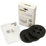 Karcher Floor Polisher Felt Buffing Pad - Pack of 3