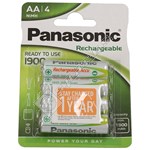 Panasonic Evolta AA Ready To Use Rechargeable Batteries