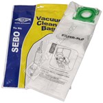 Electruepart Compatible Sebo 5093ER Synthetic Dust Bags - Pack Of 5