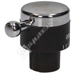Rangemaster Thermostat Control Knob - Silver & Black