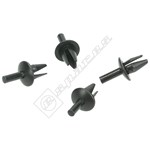 Electrolux Dishwasher Fixing Clip Stud - Pack of 4