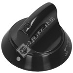 Indesit Top Oven Control Knob - Black