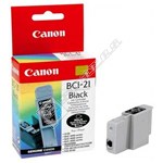 Canon Genuine Black Ink Cartridge - BCI-21BK