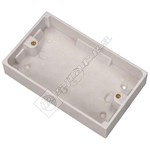 Wellco Twin 28mm Surface Mounting Pattress Box