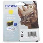 Epson Genuine Yellow Ink Cartridge - T1004