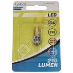 LyvEco 2W G4 Capsule LED Bulb – Warm White