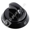 Cannon Black Hotplate Control Knob