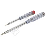 Rolson Mains Tester Insulated Screwdrivers – Set of 2