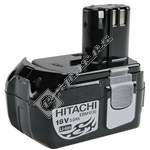 Hitachi EBM1830 18V Clip-on Li-Ion Power Tool Battery