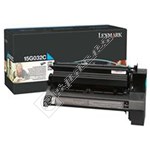 Lexmark Genuine 15G032C High Yield Cyan Toner Cartridge