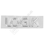 Logik Fridge Freezer Name Plate