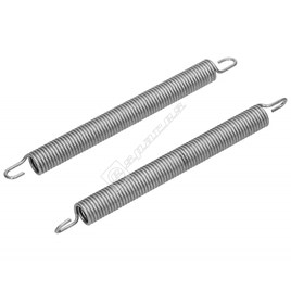 Pack of 2 SPARES2GO Dishwasher Door Hinge Cable String Rope Spring for Brandt Dishwasher 