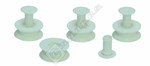 Dishwasher Upper Basket Wheels - Pack of 4