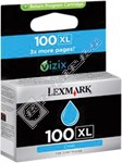 Lexmark Genuine 100XL Cyan High Yield Ink Cartridge - 14N1069E