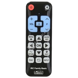 Basic universal tv clearance remote