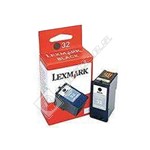 Lexmark Genuine Black Print Cartridge - No.32