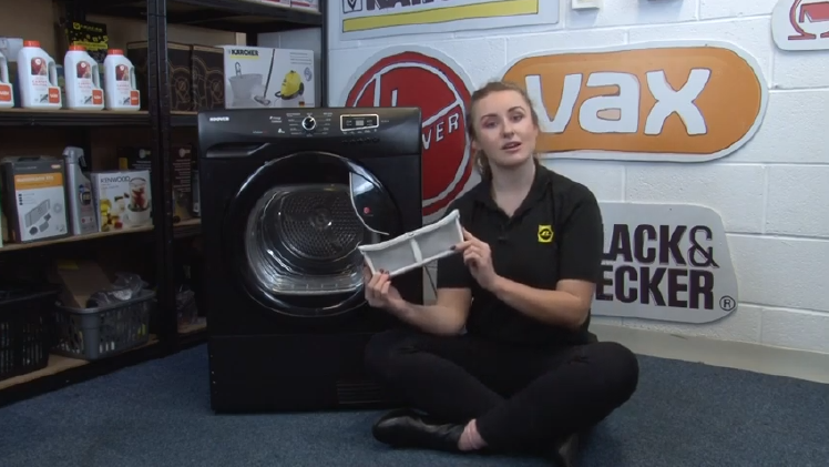 how to clean hotpoint tumble dryer filter