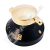 Belling Black/ Gold Oven Control Knob