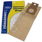 Electruepart BAG60 Panasonic U20E Vacuum Dust Bags - Pack of 5
