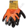 Rolson Textured Nitrile Coated Work Gloves - Medium