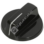 Hob Control Knob - Black