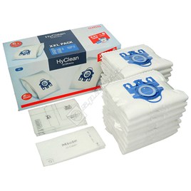 4x Genuine New 3D Efficiency HyClean Dust Bags For Miele GN Vacuum Cleaners