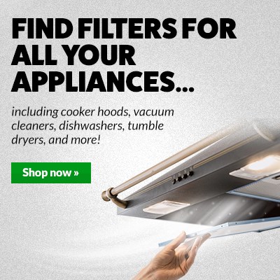 Find filters for all your appliances