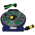 Kingfisher Kink Resistant Lay Flat Watering Hose Set - 15m